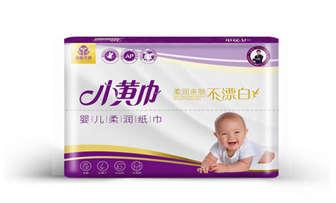 小黃巾嬰兒柔潤紙巾